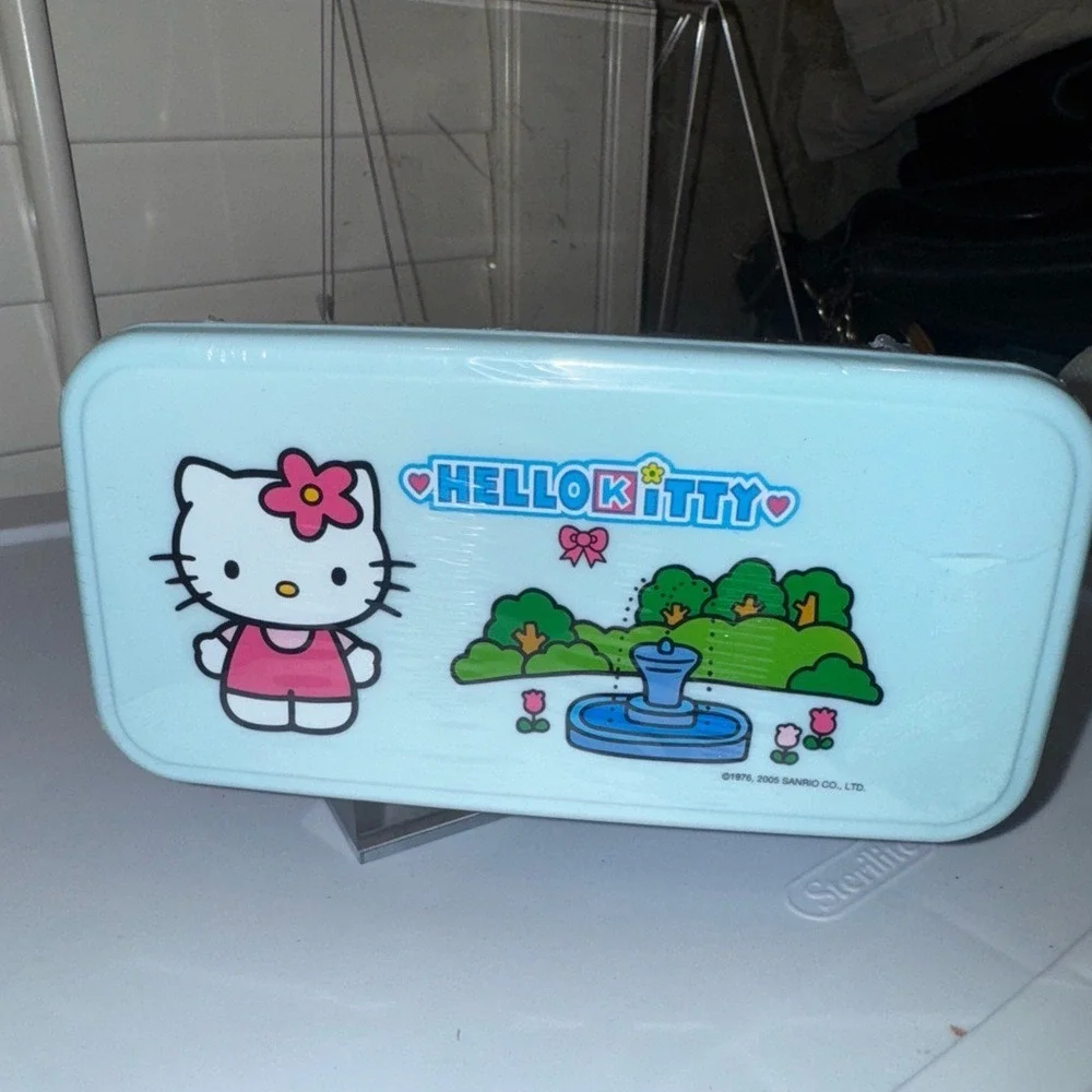 Hello Kitty Blue  Lunch Serving Container‎ NEW